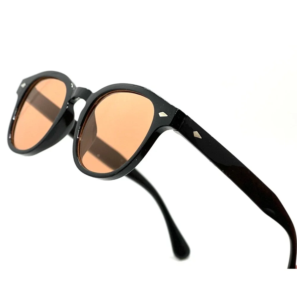 Kids Black Frame Style Sunglasses Red Tinted Lenses Boy Girls Beach UV400 Lentes